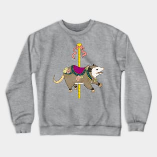 Opossum Carousel Crewneck Sweatshirt